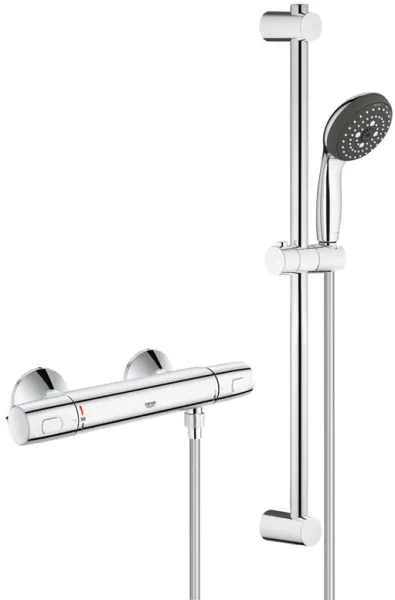 Grohe Precision Trend termostaattihana ja suihkusarja, kromi