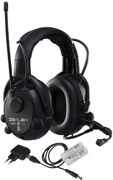ZEKLER Kuulosuojain 412RDB sis. paristot ja laturi